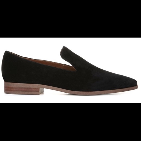 Franco Sarto Shoes - Franco Santo Lany Loafer in Black Suede